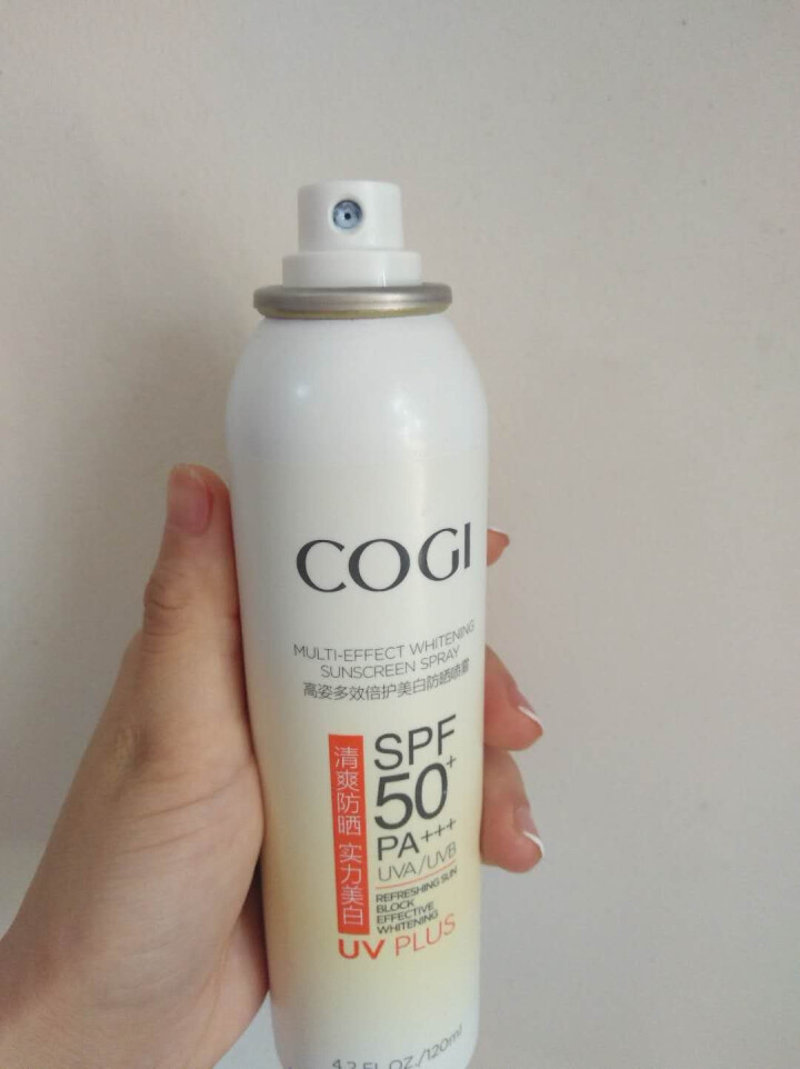 高姿多效倍护美白防晒喷雾 SPF50+PA+++面部脖子美白学生防晒霜喷雾女男防水防紫外线隔离怎么样，好用吗，口碑，心得，评价，试用报告,第4张