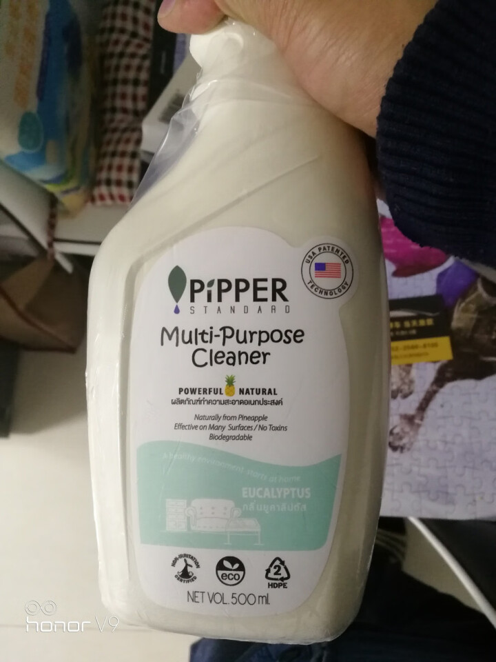 PIPPER 多功能清洁剂 尤加利香 500ml 植物酵素怎么样，好用吗，口碑，心得，评价，试用报告,第3张