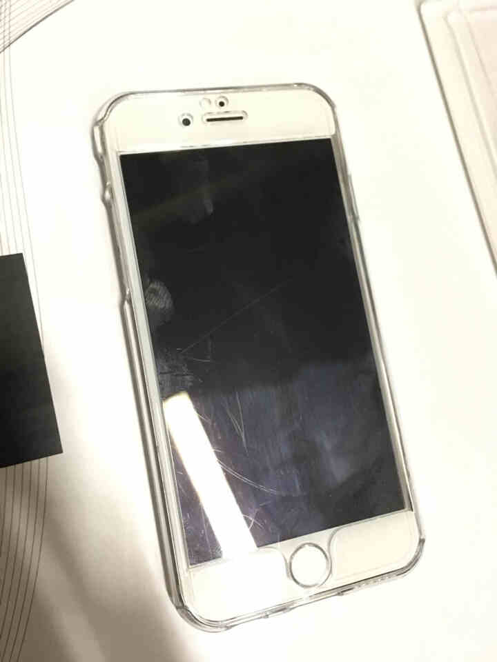 晶罡 iphone6s护盾手机壳苹果6/7/8plus双面全包防摔保护套潮男女款透明新款带钢化膜外套 苹果6/6S,第2张