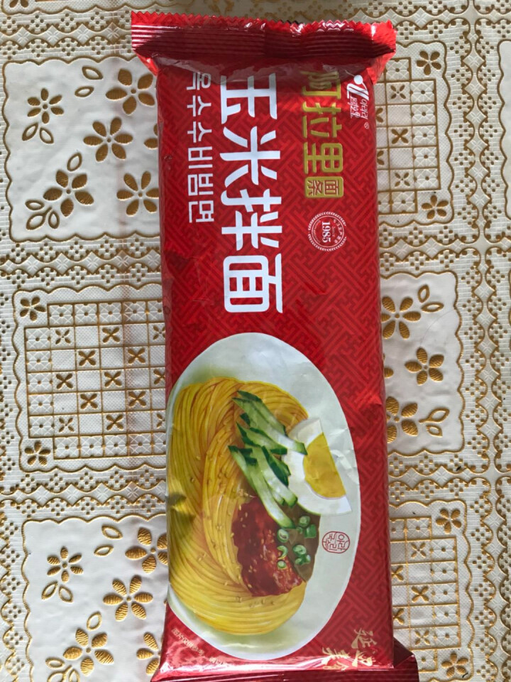 阿拉里玉米面条 朝鲜族特色拌面 方便速食带调料 183g*1袋怎么样，好用吗，口碑，心得，评价，试用报告,第2张