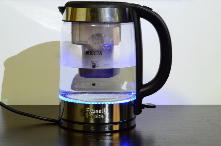 领豪（Russell Hobbs）净水壶电热水壶 含碧然德即BRITA过滤芯净水器  玻璃烧水壶 Strix进口温控 20760,第7张