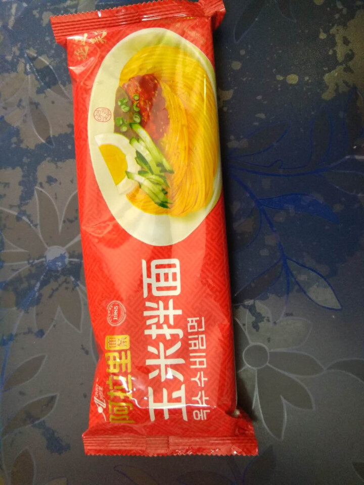 阿拉里玉米面条 朝鲜族特色拌面 方便速食带调料 183g*1袋怎么样，好用吗，口碑，心得，评价，试用报告,第2张