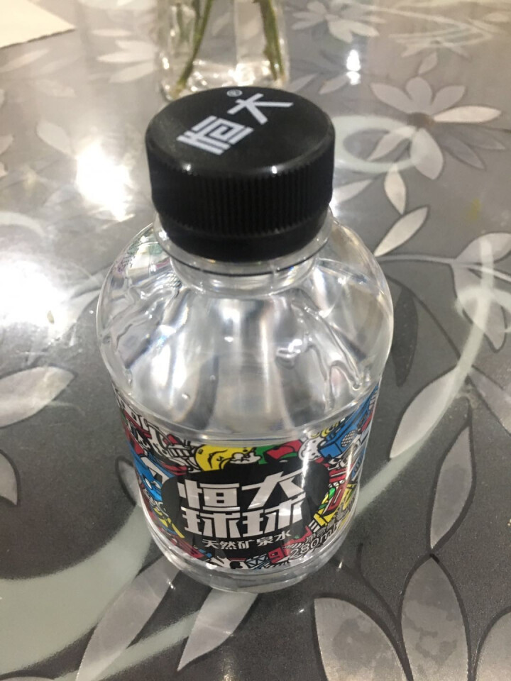 恒大 球球天然矿泉水小瓶 饮用水 瓶装水 情侣水 280ml*1瓶（样品不售卖）怎么样，好用吗，口碑，心得，评价，试用报告,第3张