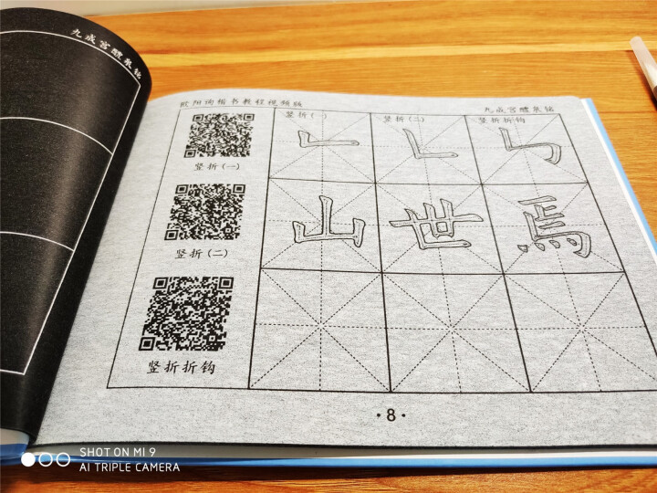 【送毛笔+水碟】湖韵毛笔字帖初学者水写本书法视频临摹描红对照 欧阳询套装怎么样，好用吗，口碑，心得，评价，试用报告,第4张