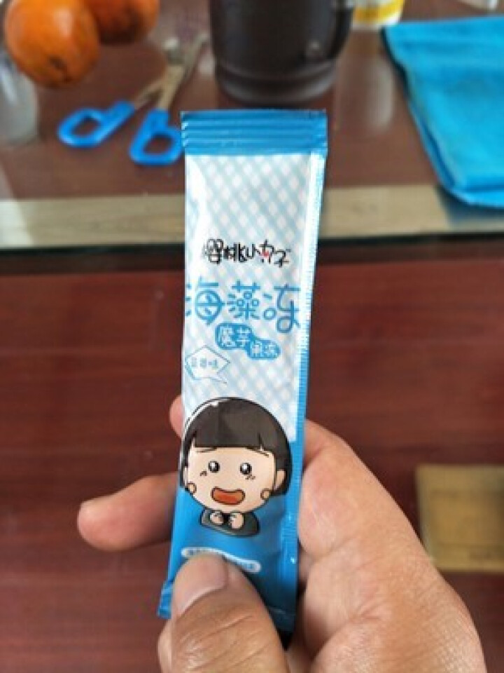 樱桃小丸子 魔芋海藻冻一盒/25条 休闲零食蒟蒻果汁果冻伴手礼包邮 混装（多种口味）怎么样，好用吗，口碑，心得，评价，试用报告,第6张