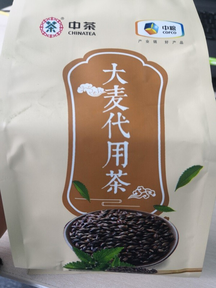 中粮中茶大麦茶冲泡代用茶叶烘焙麦香冲泡茶袋开胃助消化解油腻减肚去脂瘦瘦茶代用茶 泡着喝的茶160g 大麦茶一盒160g怎么样，好用吗，口碑，心得，评价，试用报告,第2张