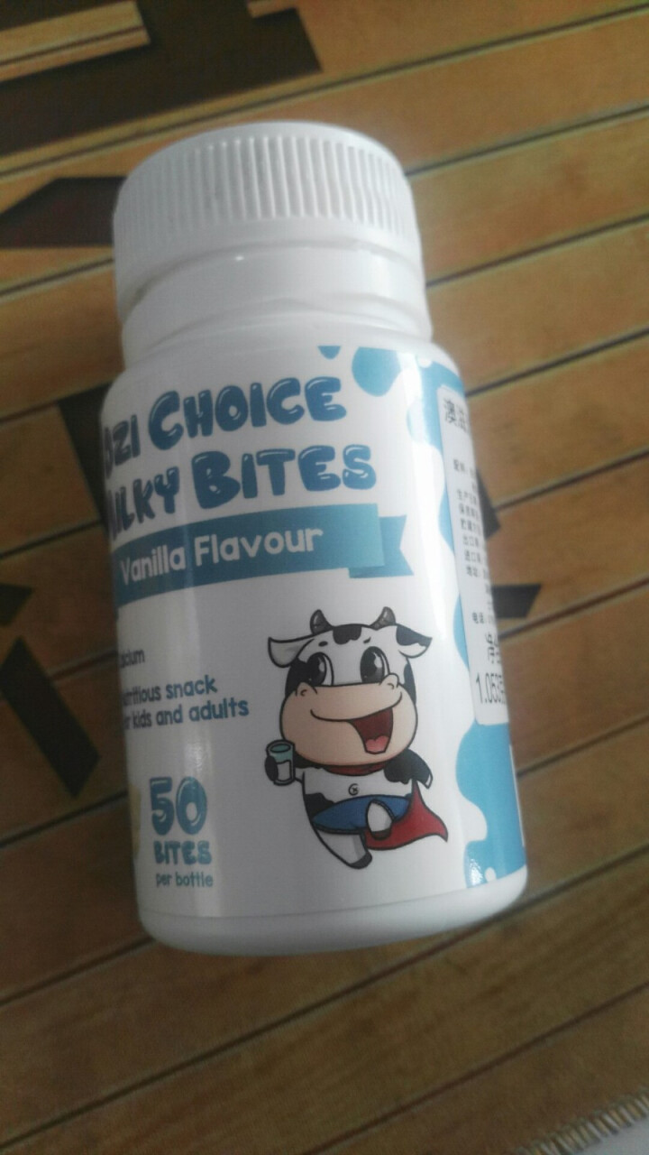 Ozi Choice 澳滋选牛牛奶片 澳洲原装进口澳大利亚 宝宝零食 儿童牛奶片 香草味怎么样，好用吗，口碑，心得，评价，试用报告,第2张