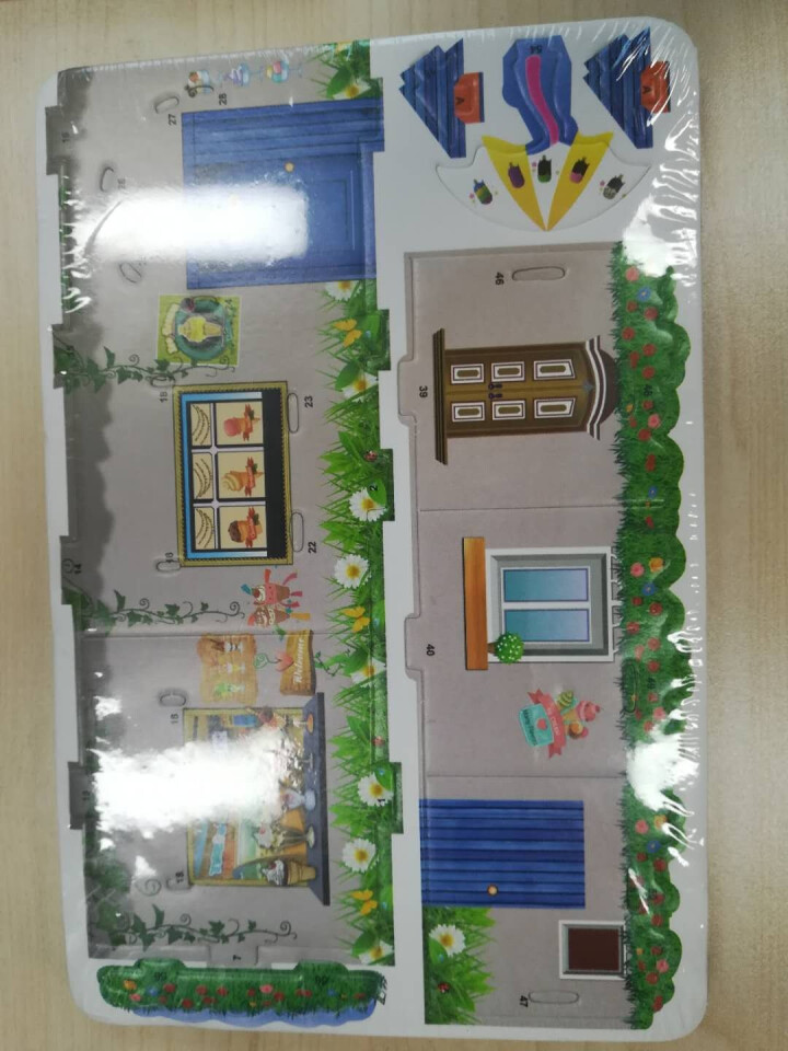 幼儿童积木玩具3d立体拼图3,第2张