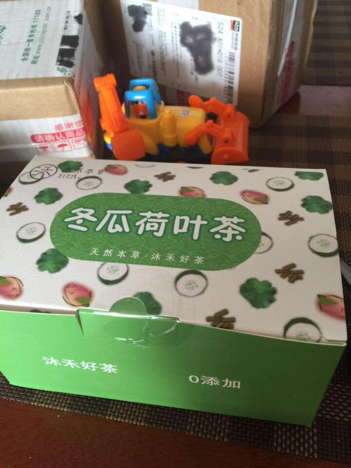 沐禾本草 冬瓜荷叶茶 花草茶 可搭瘦肚子 身子 减大肚子茶肥茶 玫瑰花茶决明子盒装120g怎么样，好用吗，口碑，心得，评价，试用报告,第2张