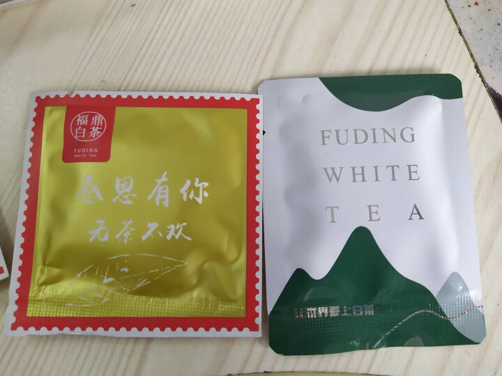 福鼎白茶寿眉饼干茶 白牡丹王饼干茶 贡眉老白茶原料节日送礼办公茶叶便携茶礼盒30片*5g 2袋牡丹2袋寿眉试喝装怎么样，好用吗，口碑，心得，评价，试用报告,第2张