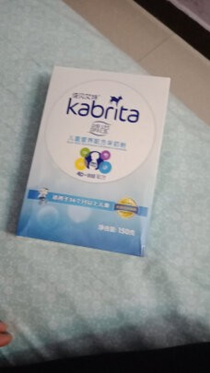 佳贝艾特（kabrita） 儿童羊奶粉 4段睛滢（3岁以上适用）荷兰原装原罐进口 150g盒装怎么样，好用吗，口碑，心得，评价，试用报告,第2张