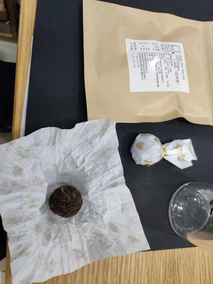 普洱茶熟茶易武古树龙珠小沱茶试饮【两粒装】怎么样，好用吗，口碑，心得，评价，试用报告,第3张