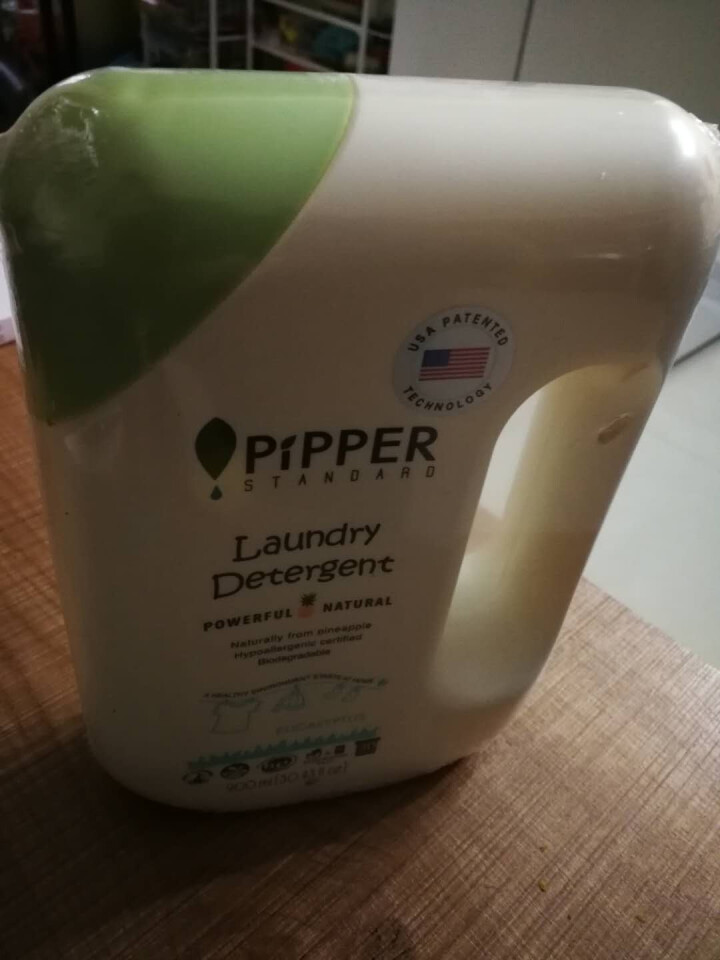 PIPPER 洗衣液尤加利香 900ml 婴儿洗衣液 植物酵素 尤加利香型怎么样，好用吗，口碑，心得，评价，试用报告,第4张