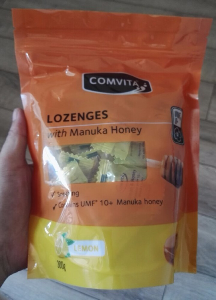 康维他（comvita）麦卢卡蜂蜜糖300g（柠檬味）润喉糖 新西兰进口糖果怎么样，好用吗，口碑，心得，评价，试用报告,第3张