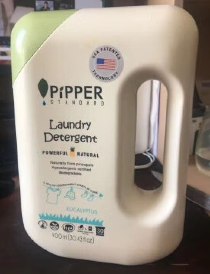 PIPPER 洗衣液尤加利香 900ml 婴儿洗衣液 植物酵素 尤加利香型怎么样，好用吗，口碑，心得，评价，试用报告,第2张