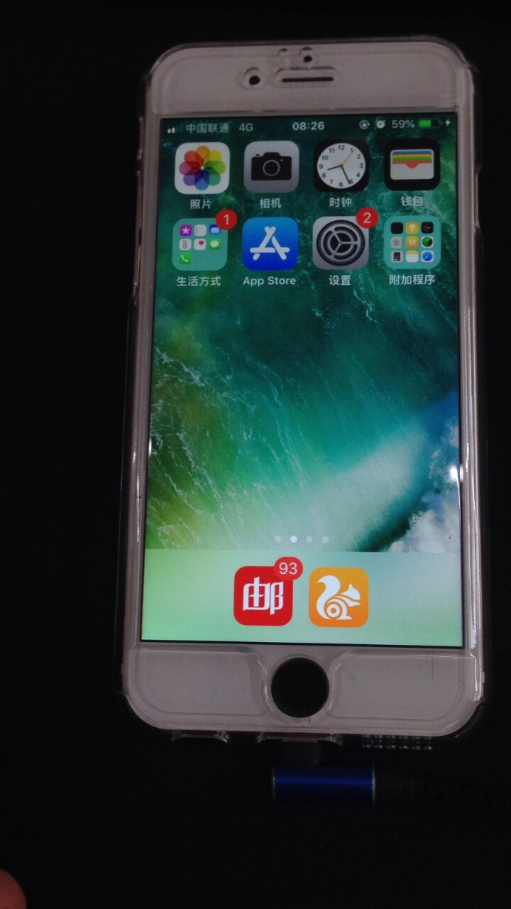 晶罡 iphone6s护盾手机壳苹果6/7/8plus双面全包防摔保护套潮男女款透明新款带钢化膜外套 苹果6/6S,第3张