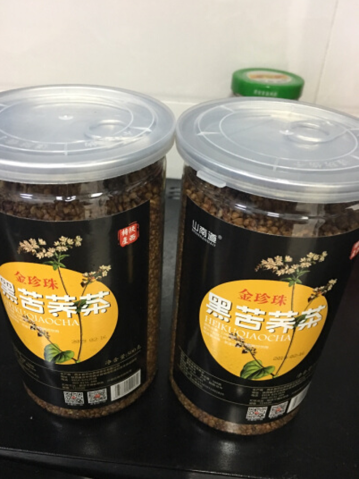 【买1送1共1000g】苦荞茶四川大凉山金珍珠黑苦荞茶 麦香型全胚芽养生荞麦茶500g罐装怎么样，好用吗，口碑，心得，评价，试用报告,第3张