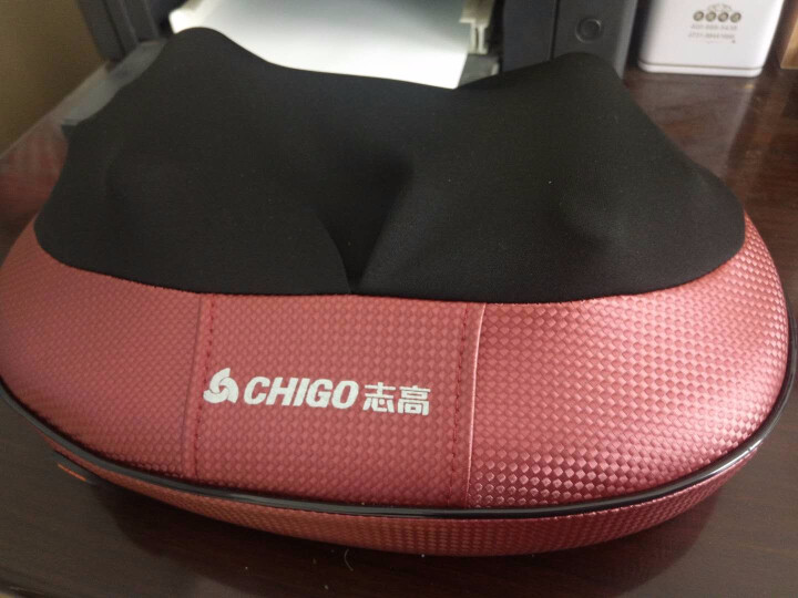 志高（CHIGO）颈椎按摩器按摩靠垫全身颈部腰部肩部按摩椅垫肩颈护颈脊椎头脖子按摩仪 红色怎么样，好用吗，口碑，心得，评价，试用报告,第3张