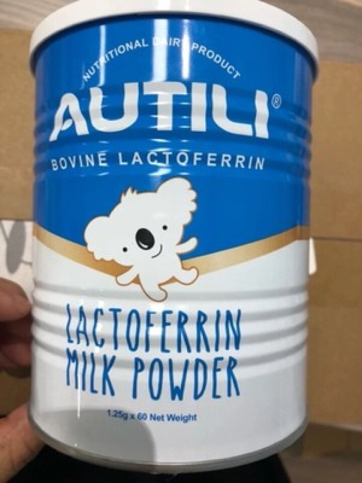 澳特力（AUTILI） AUTILI澳特力乳铁蛋白调制乳粉 1.25g*60怎么样，好用吗，口碑，心得，评价，试用报告,第2张