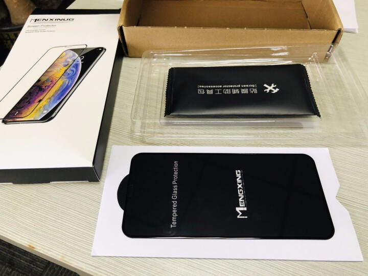 懵星 苹果X/XS钢化膜 iPhone X/XS Max 手机贴膜 全屏高清防爆裂抗指纹全玻璃膜 iPhoneX/Xs全屏高清玻璃膜怎么样，好用吗，口碑，心得，,第2张