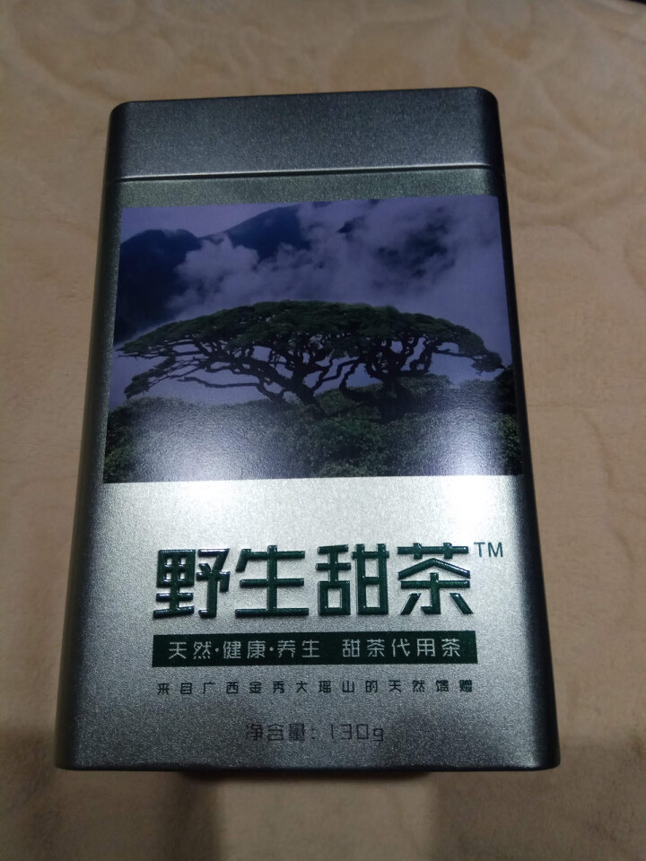 大参林 广西金秀大瑶山野生天然无糖甜茶130G罐 1罐怎么样，好用吗，口碑，心得，评价，试用报告,第2张