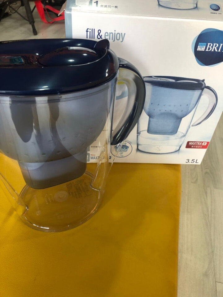 碧然德 （BRITA）滤水壶 家用净水壶净水器 Marella海洋系列3.5L蓝色怎么样，好用吗，口碑，心得，评价，试用报告,第4张