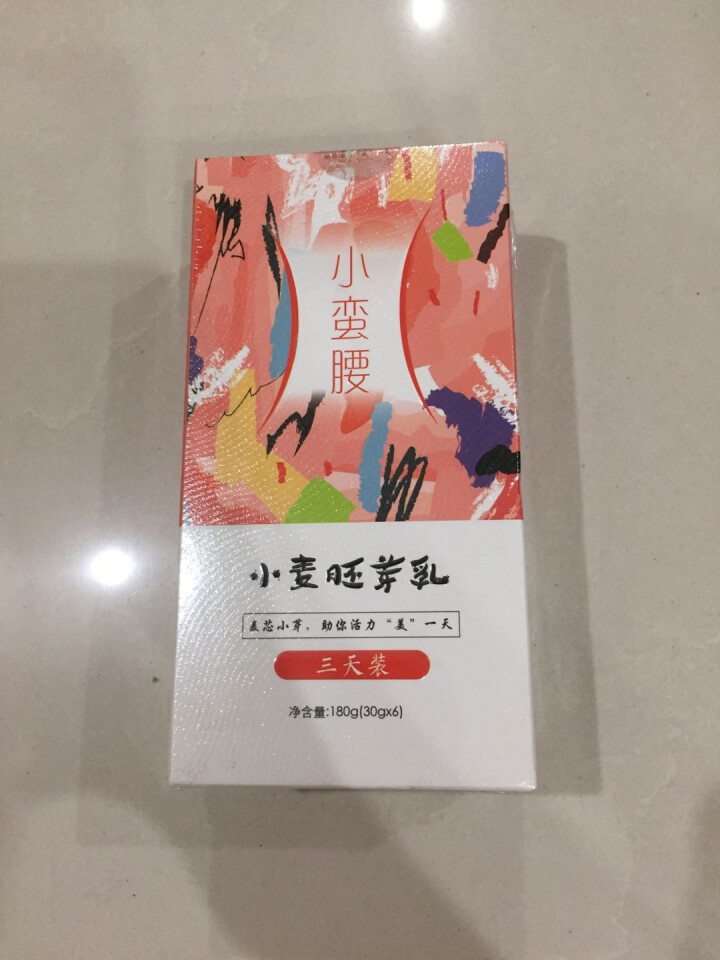 麦芯小芽（MAIXINXIAOYA）小麦胚芽乳三天装180g礼盒装（30g*6袋）怎么样，好用吗，口碑，心得，评价，试用报告,第2张