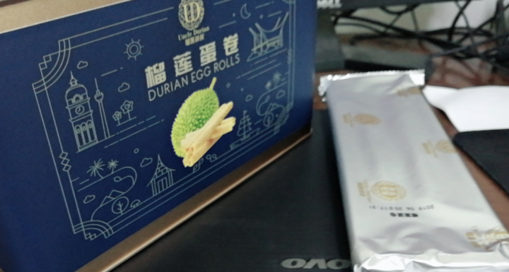 榴莲叔叔（Uncle Durian）马来西亚猫山王榴莲酥黄油鸡蛋卷饼干休闲食品零食小吃纯手工无水糕点 榴莲味 1盒装怎么样，好用吗，口碑，心得，评价，试用报告,第2张