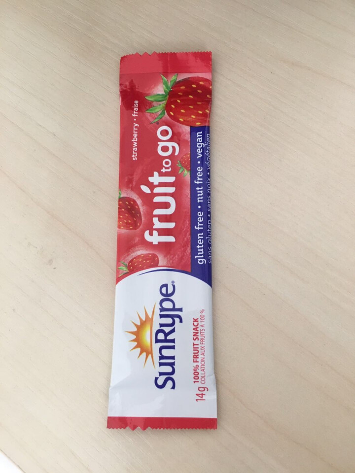 SunRype 加拿大水果条桑莱普果丹皮vc草莓混合水果72条素食宝宝零食辅食fruit to go 14g试用装（不零售）怎么样，好用吗，口碑，心得，评价，试,第3张