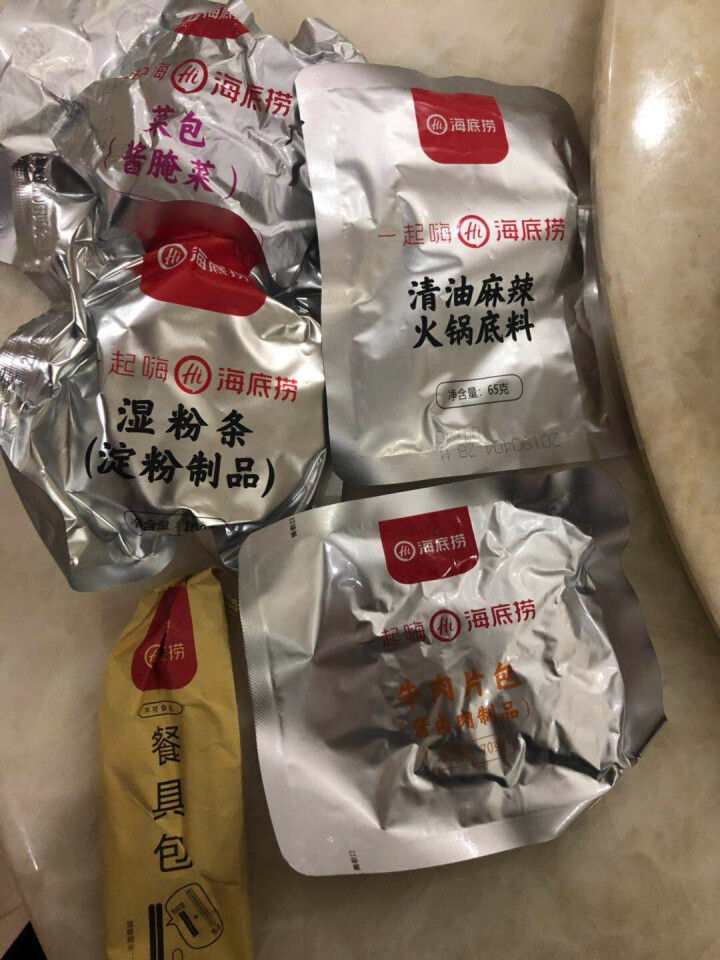 海底捞 自热火锅方便自热米饭自煮小火锅底料麻辣荤菜不辣素菜懒人速食自热食品 麻辣嫩牛自煮火锅435g怎么样，好用吗，口碑，心得，评价，试用报告,第3张