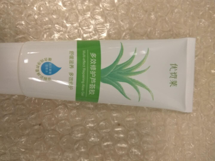 优资莱（UZERO） 多效修护芦荟胶 保湿补水晒后修护护肤品 防晒好搭挡清凉降温滋润男女 多效修护芦荟胶50g*1怎么样，好用吗，口碑，心得，评价，试用报告,第3张