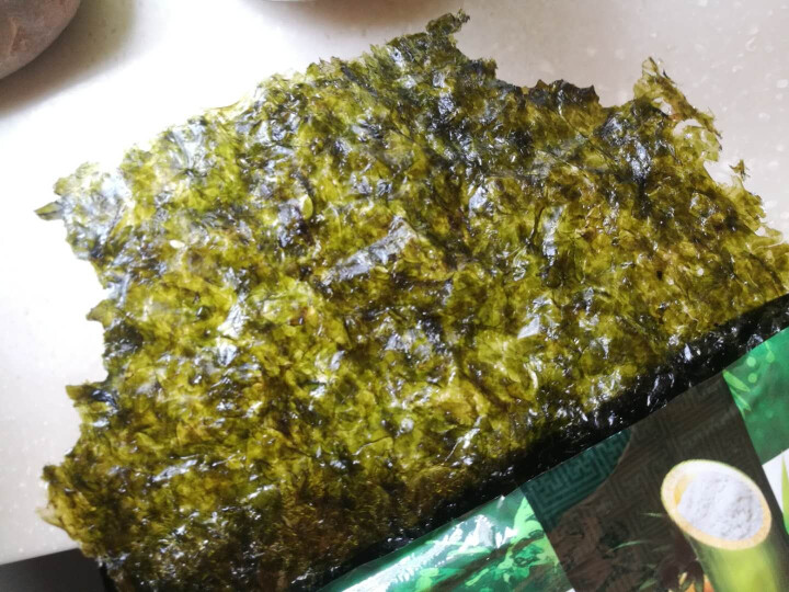 韩国进口 天晓海女海苔紫菜 儿童即食海苔脆片休闲零食大片装25g 竹盐味怎么样，好用吗，口碑，心得，评价，试用报告,第4张