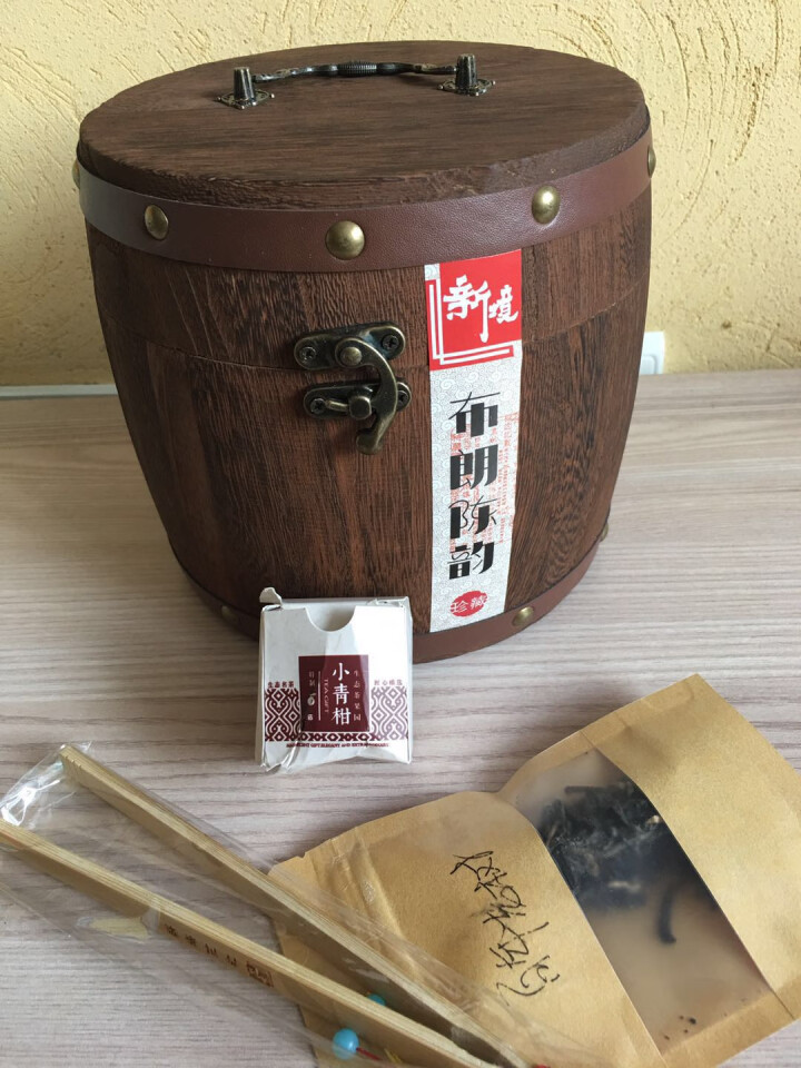 新境 老茶头普洱熟茶 散茶 02年布朗山普洱茶老茶头古树熟茶 特级600g 木桶礼盒装怎么样，好用吗，口碑，心得，评价，试用报告,第3张