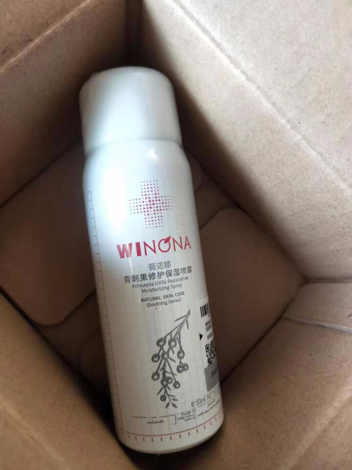 薇诺娜（WINONA）青刺果修护保湿喷雾 舒缓修护敏感肌补水爽肤水化妆水 50ml怎么样，好用吗，口碑，心得，评价，试用报告,第3张