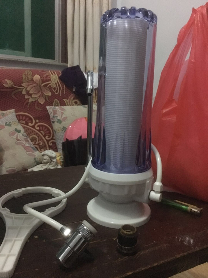 皇明 家用单级净水机水质过滤器 自来水过滤器滤水器 白色款怎么样，好用吗，口碑，心得，评价，试用报告,第3张