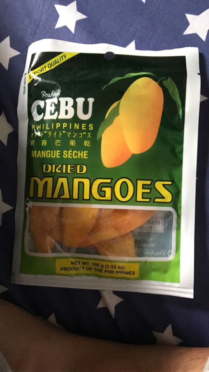 CEBU宿雾芒果干进口菲律宾特产办公室休闲零食品果肉宿务水果干果脯蜜饯 芒果干100g 1包怎么样，好用吗，口碑，心得，评价，试用报告,第4张