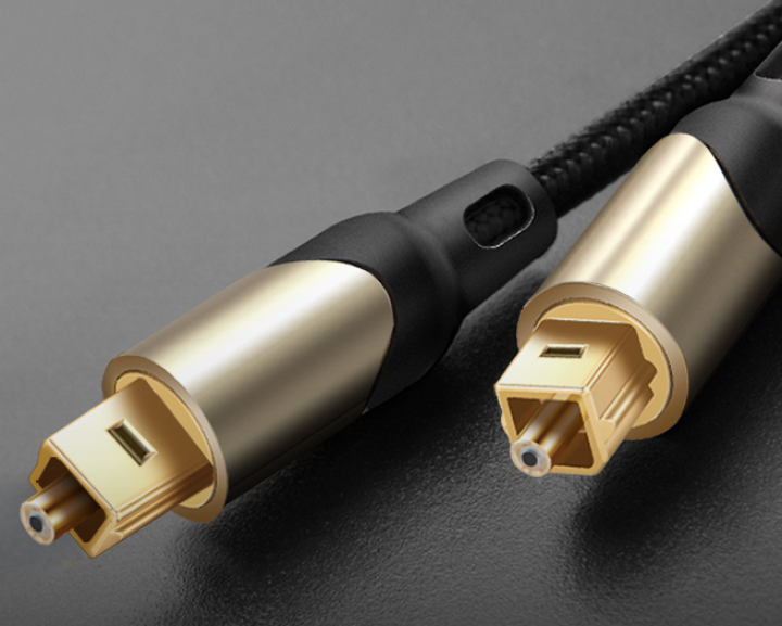 CABLE CREATION 光纤音频线 音响线光纤跳线 spdif/TOSLINK 方口公对公 合金款【金色】 0.9米怎么样，好用吗，口碑，心得，评价，试用,第3张