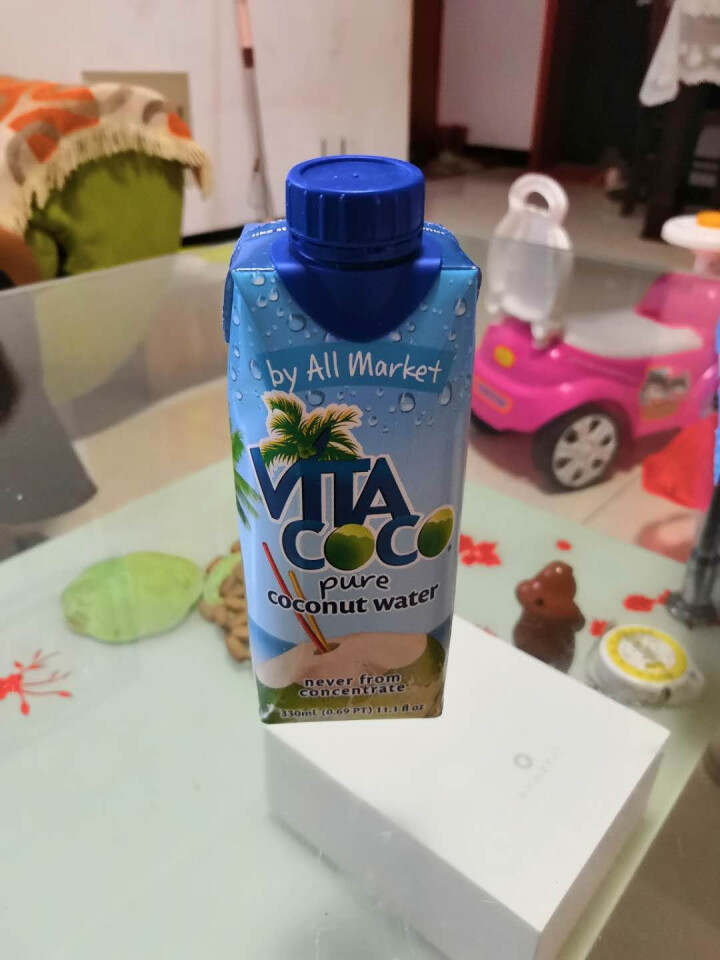 唯他可可（Vita Coco）天然椰子水进口NFC果汁饮料330ml*4瓶怎么样，好用吗，口碑，心得，评价，试用报告,第4张