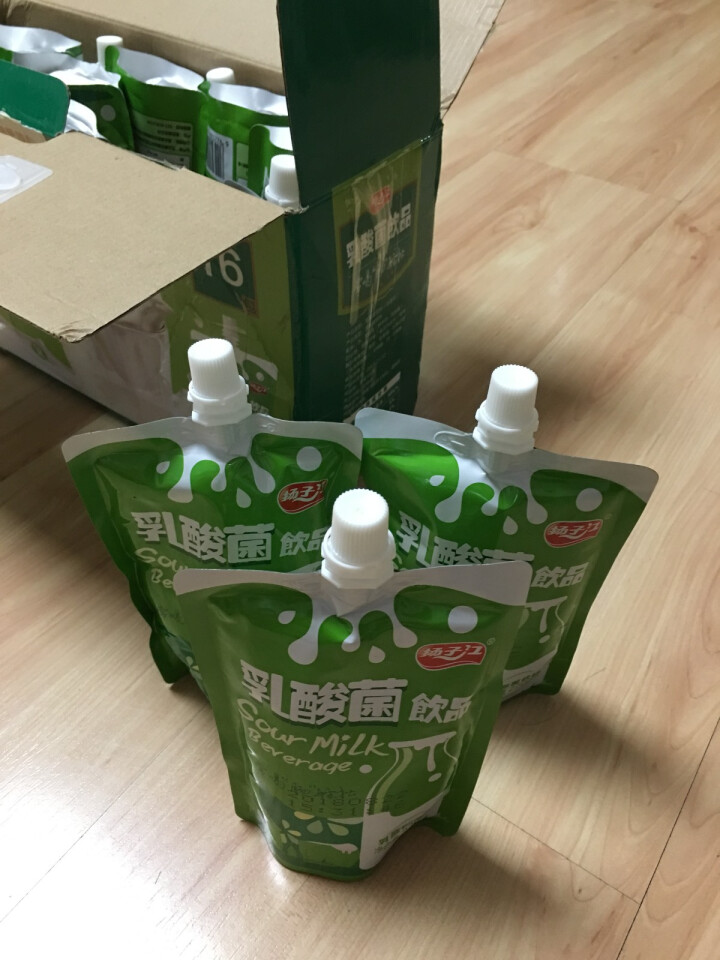 扬子江 牛奶饮品礼盒装 网红饮料 乳酸菌牛奶220ml*16袋/箱怎么样，好用吗，口碑，心得，评价，试用报告,第5张