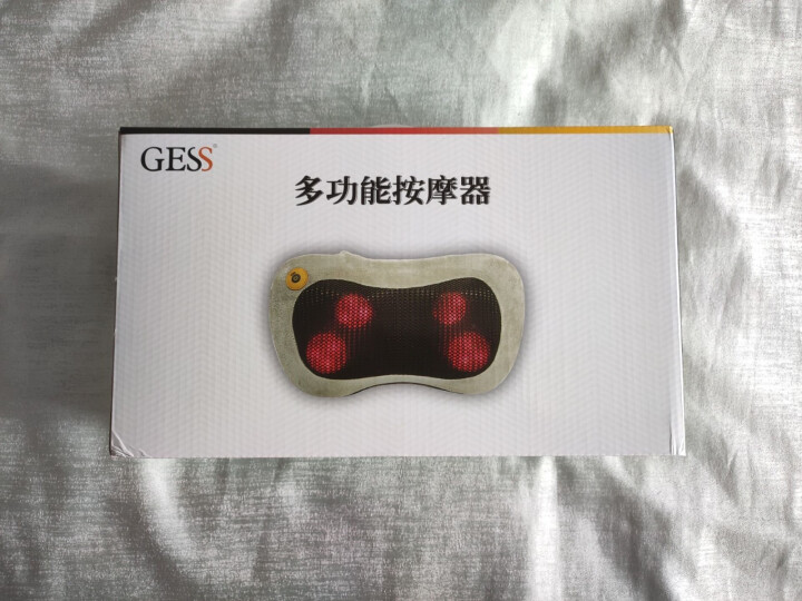 GESS 德国品牌颈椎按摩器 腰背部按摩靠垫颈椎按摩枕多功能按摩器 GESS129怎么样，好用吗，口碑，心得，评价，试用报告,第2张