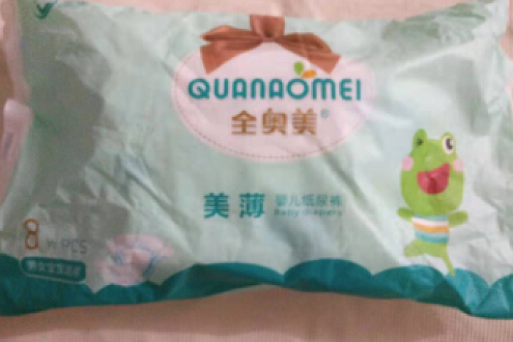 全奥美（Quanaomei）美薄系列婴儿纸尿裤尿不湿尿裤M码52片 XL码体验装/8片怎么样，好用吗，口碑，心得，评价，试用报告,第2张