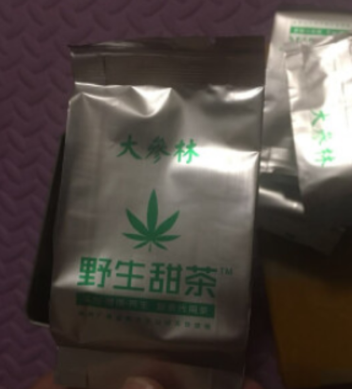 大参林 广西金秀大瑶山野生天然无糖甜茶130G罐 1罐怎么样，好用吗，口碑，心得，评价，试用报告,第2张