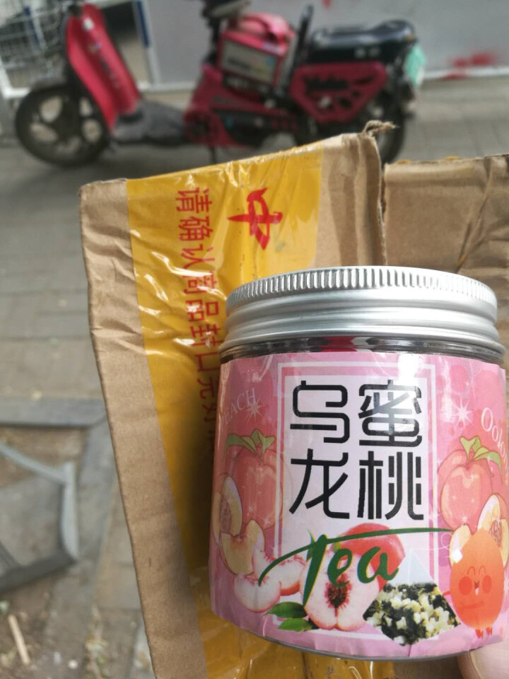 【买3件送1件】蜜桃乌龙茶20包80g水蜜桃白桃乌龙茶三角包小袋泡装茶叶网红水果茶果干花草茶调味茶 蜜桃乌龙茶怎么样，好用吗，口碑，心得，评价，试用报告,第3张