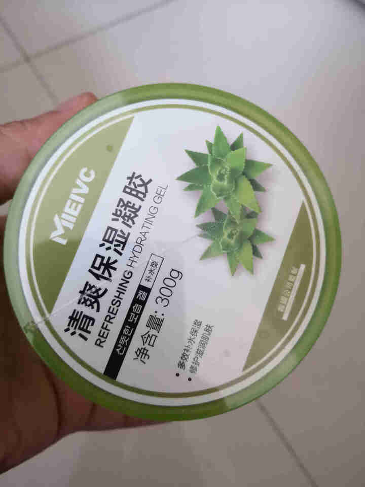 MIEIVC/米薇可 洁爽保湿凝胶补水型300g  补水保湿舒缓晒后修复祛痘淡印细致毛孔怎么样，好用吗，口碑，心得，评价，试用报告,第2张