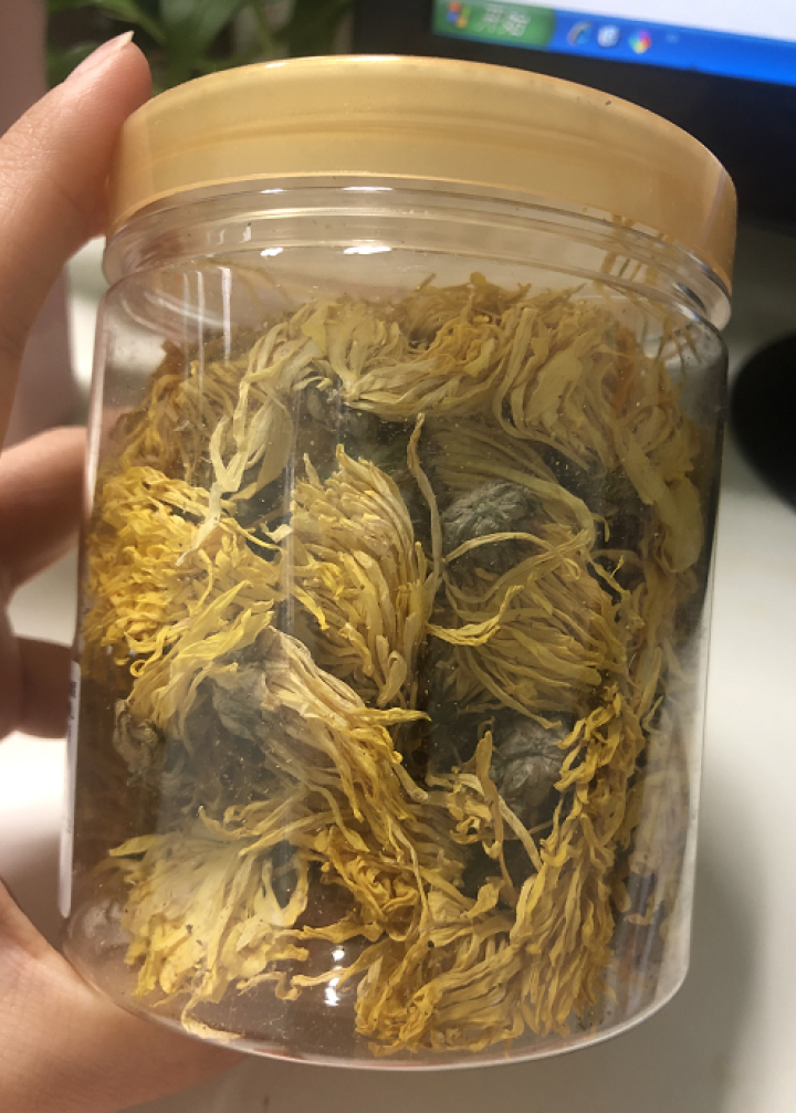 金丝皇菊一朵一杯安徽黄山特级皇品菊花茶 袋泡茶大朵黄菊 50朵散装怎么样，好用吗，口碑，心得，评价，试用报告,第3张