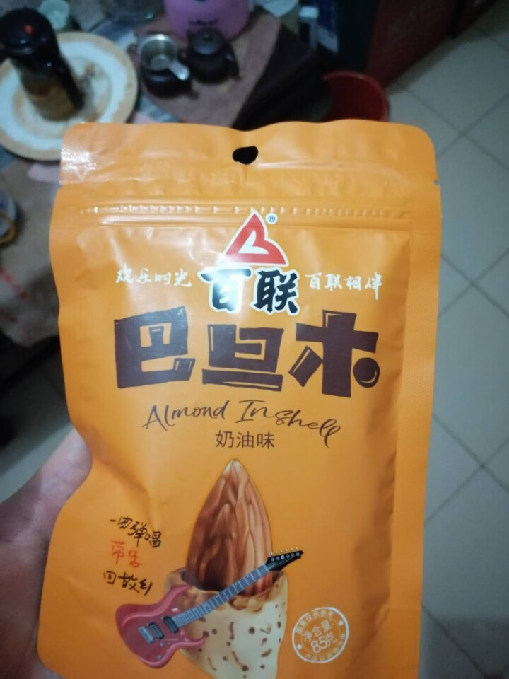 百联 坚果炒货零食 每日坚果休闲食品 奶油味手剥巴旦木85g/袋 奶油味怎么样，好用吗，口碑，心得，评价，试用报告,第3张