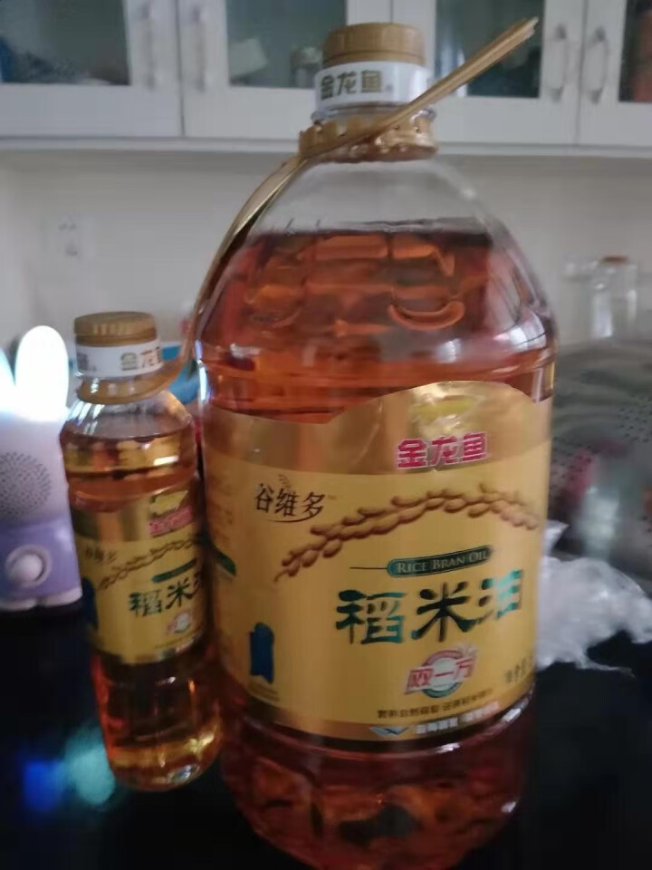 金龙鱼 食用油 双一万 谷维多稻米油5L怎么样，好用吗，口碑，心得，评价，试用报告,第2张