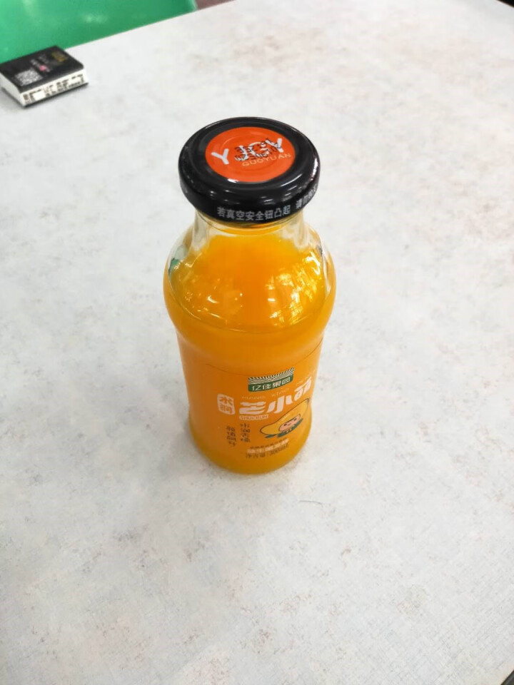 亿佳果园 芒果汁果汁饮料益生菌发酵整箱包邮量贩装300ml*8玻璃瓶怎么样，好用吗，口碑，心得，评价，试用报告,第4张