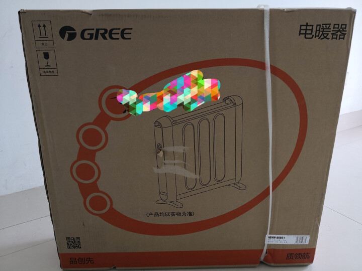 格力（GREE）取暖器电暖器家用静音节能省电暖气片无油油汀电热膜速热暖风机热得快NDYM,第2张