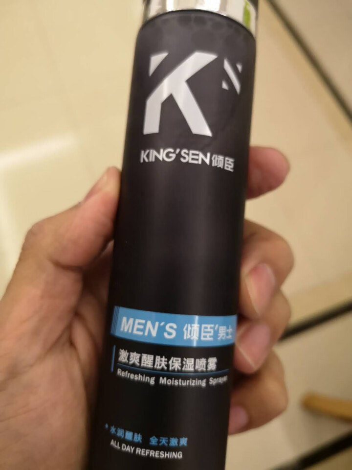 倾臣 男士激爽醒肤保湿喷雾120ml 补水控油 收缩毛孔爽肤水 舒缓镇静 便携全身可用 120ml喷雾怎么样，好用吗，口碑，心得，评价，试用报告,第4张